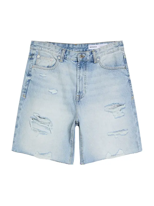 Bershka Bershka Kavbojke  moder denim