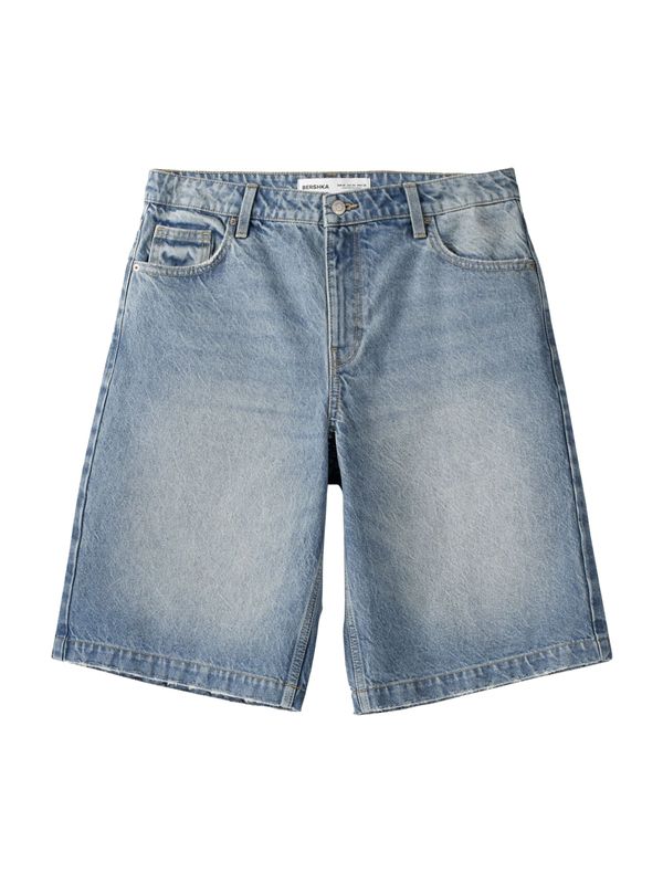 Bershka Bershka Kavbojke  moder denim