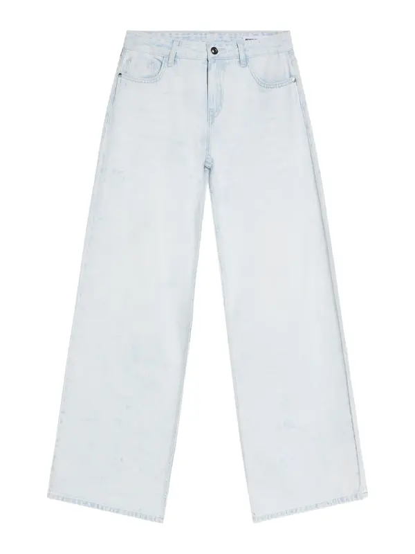 Bershka Bershka Kavbojke  moder denim