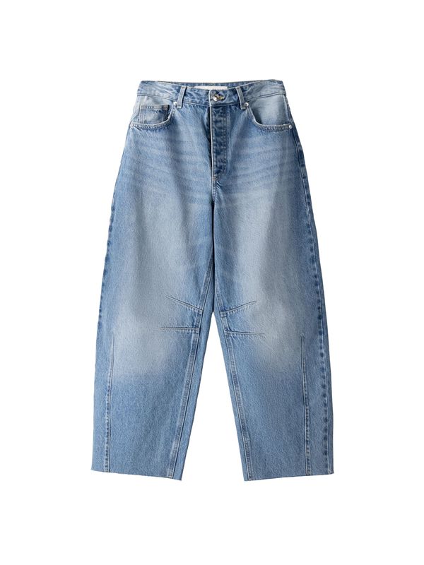 Bershka Bershka Kavbojke  moder denim