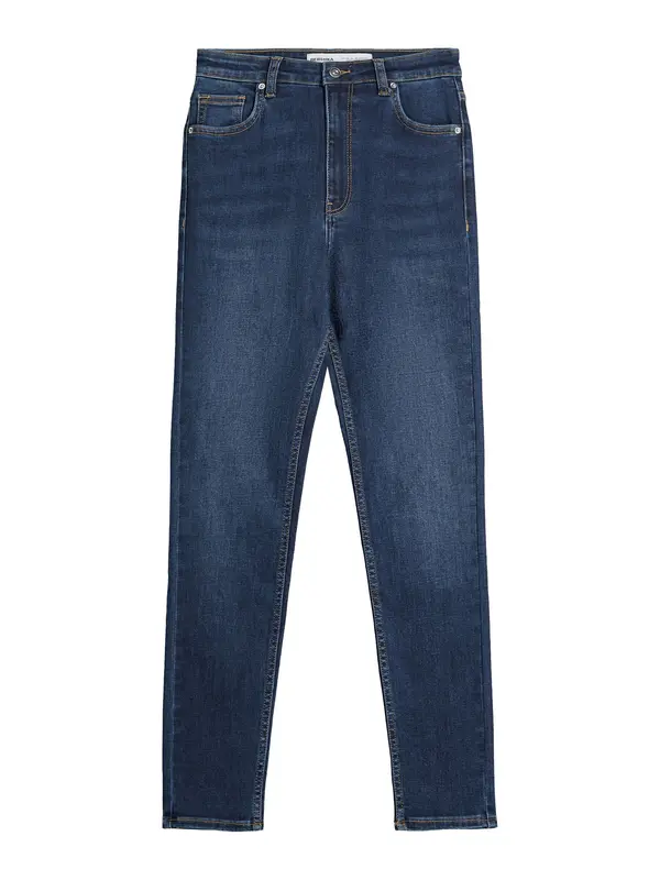 Bershka Bershka Kavbojke  moder denim