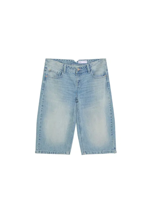 Bershka Bershka Kavbojke  moder denim