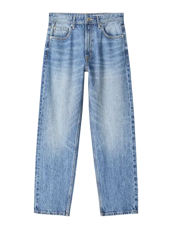 Bershka Bershka Kavbojke  moder denim