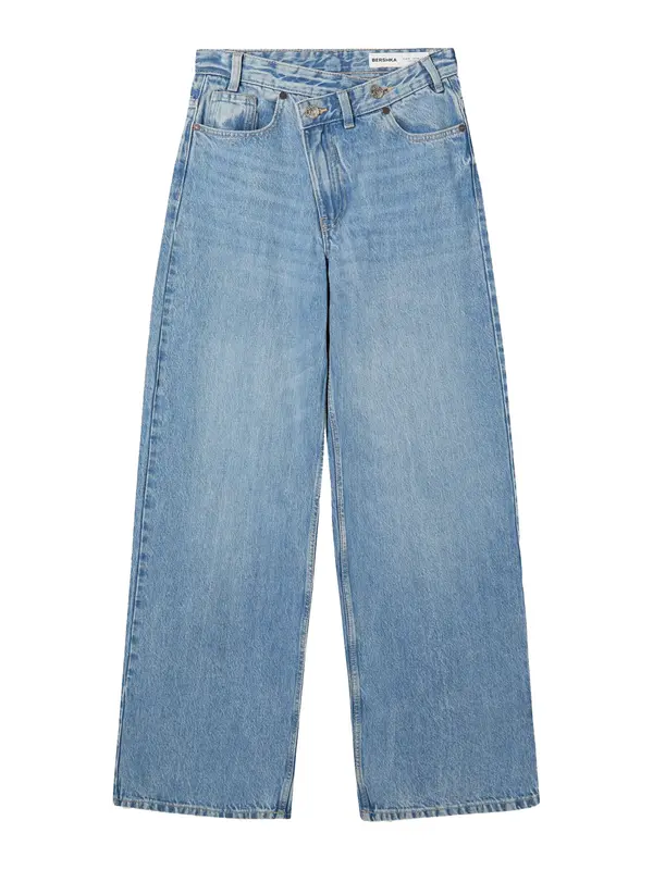 Bershka Bershka Kavbojke  moder denim