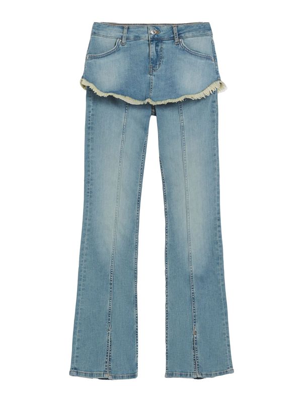 Bershka Bershka Kavbojke  moder denim