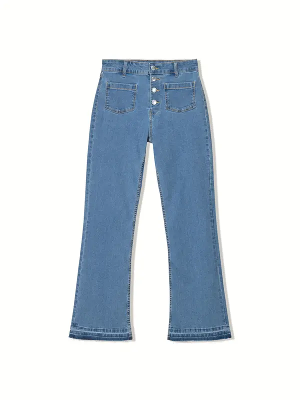Bershka Bershka Kavbojke  moder denim