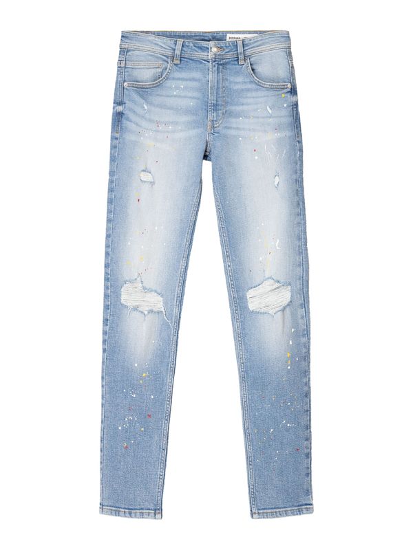 Bershka Bershka Kavbojke  modra