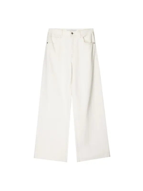 Bershka Bershka Kavbojke  off-bela