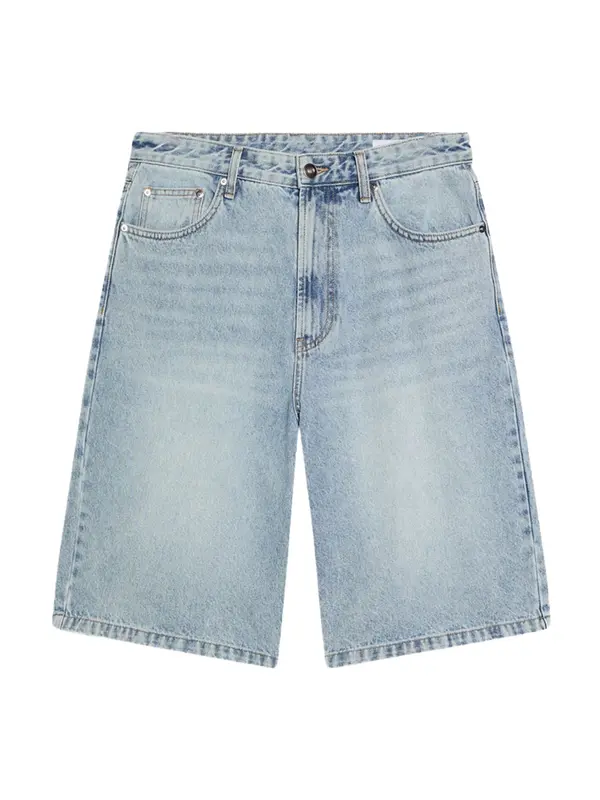 Bershka Bershka Kavbojke  pesek / svetlo modra / črna