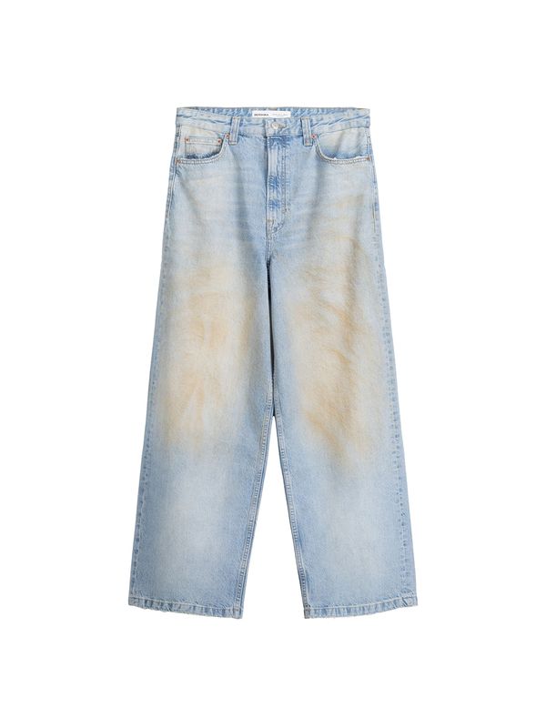 Bershka Bershka Kavbojke  pesek / svetlo modra