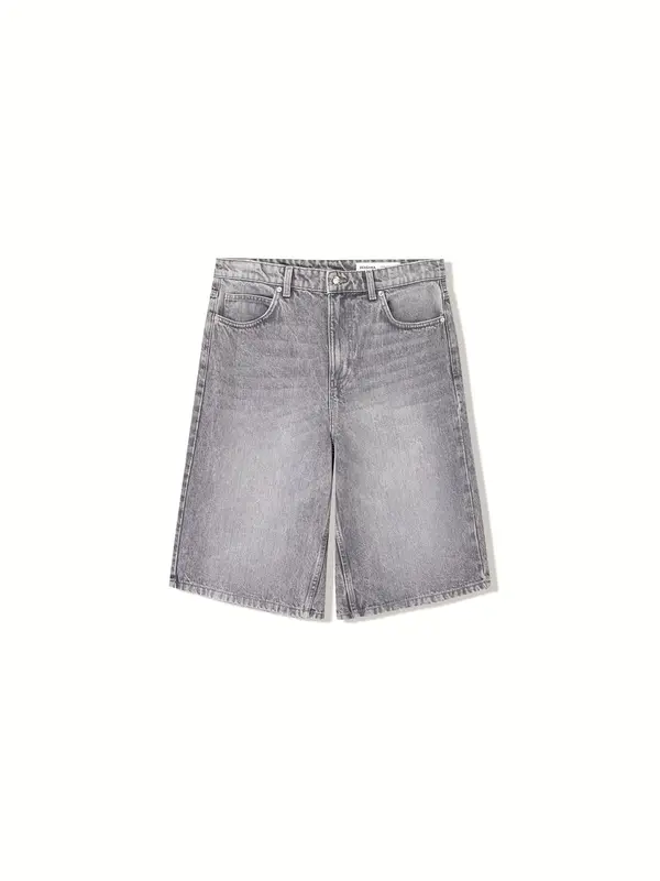 Bershka Bershka Kavbojke  siv denim