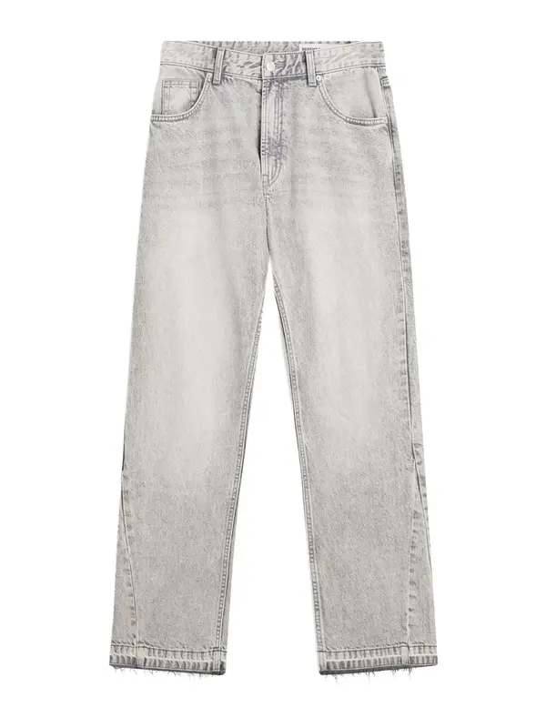 Bershka Bershka Kavbojke  siv denim