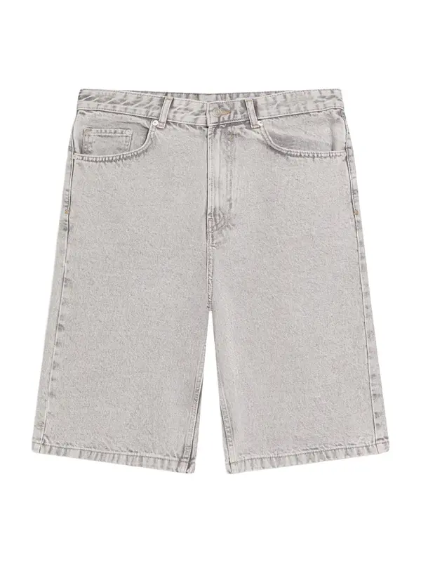 Bershka Bershka Kavbojke  siv denim