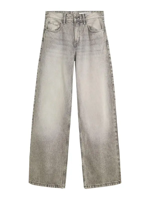 Bershka Bershka Kavbojke  siv denim