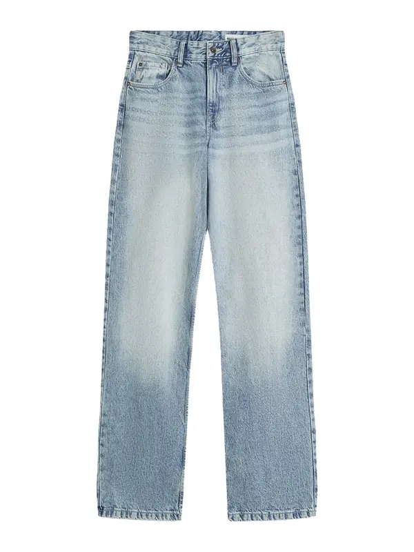 Bershka Bershka Kavbojke  svetlo modra