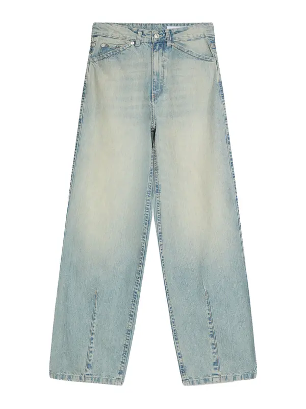 Bershka Bershka Kavbojke  svetlo modra