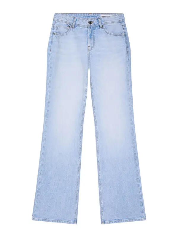 Bershka Bershka Kavbojke  svetlo modra