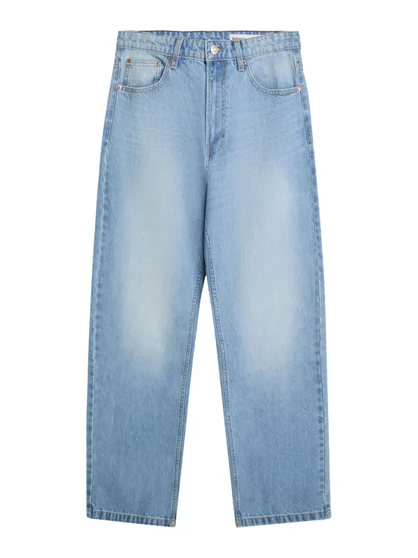 Bershka Bershka Kavbojke  svetlo modra
