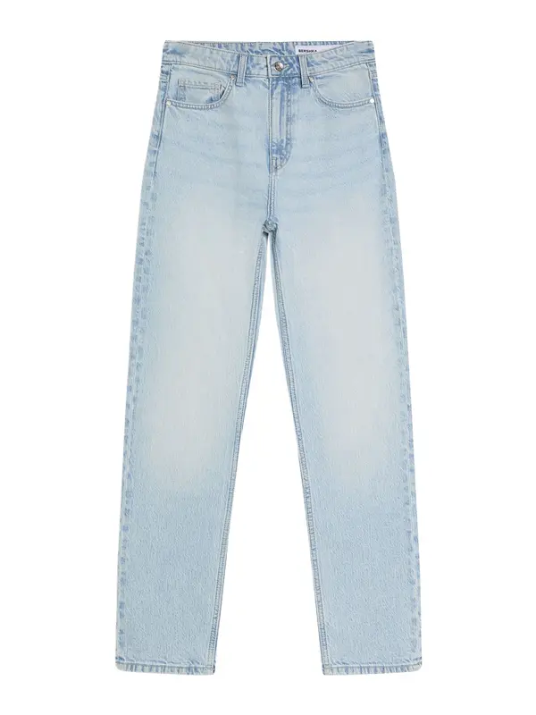 Bershka Bershka Kavbojke  svetlo modra