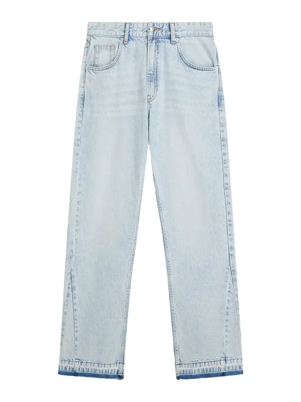 Bershka Bershka Kavbojke  svetlo modra