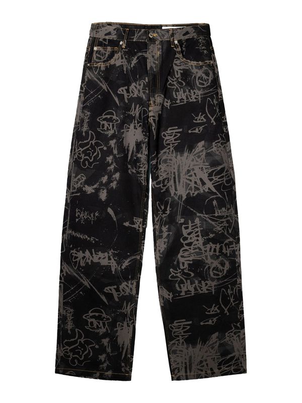 Bershka Bershka Kavbojke  temno siva / antracit