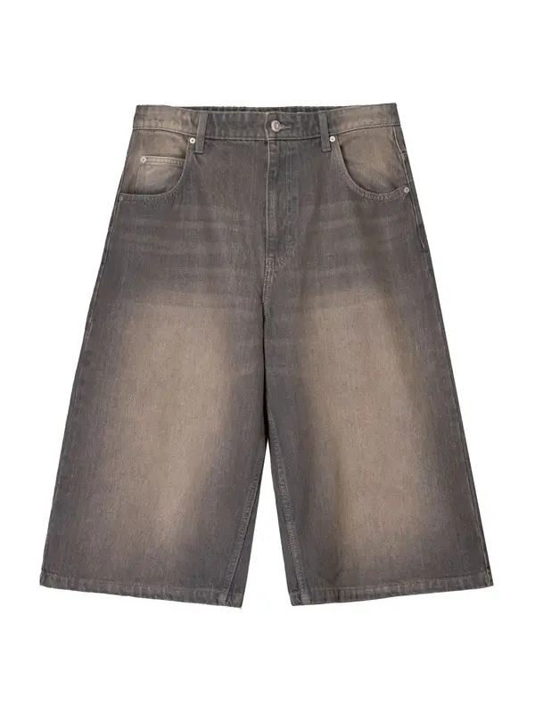 Bershka Bershka Kavbojke  temno siva