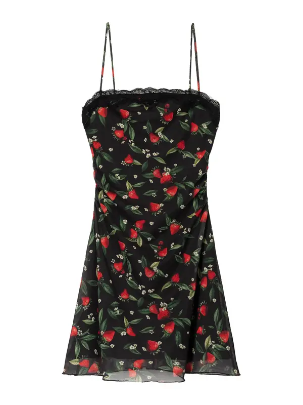 Bershka Bershka Kombinezon  zelena / rdeča / črna / bela