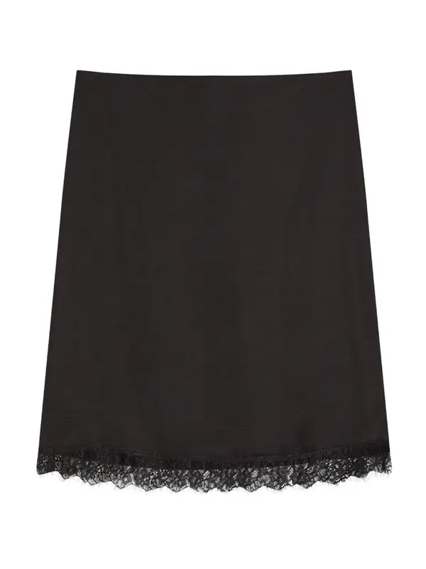Bershka Bershka Krilo 'FALDA'  črna