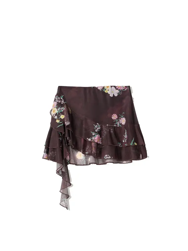 Bershka Bershka Krilo  rumena / zelena / jajčevec / roza