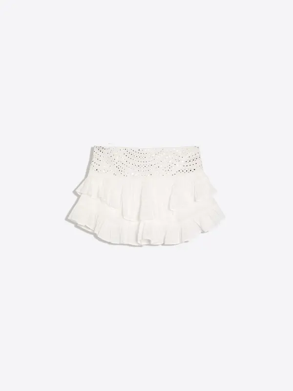 Bershka Bershka Krilo  srebrna / bela