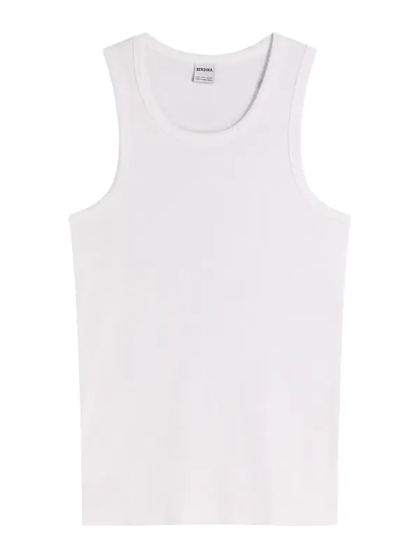 Bershka Bershka Majica  bela