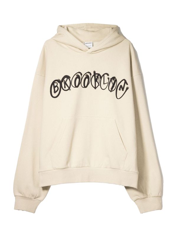 Bershka Bershka Majica  bež / črna