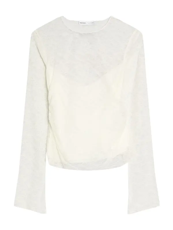 Bershka Bershka Majica 'BLOBER'  ecru