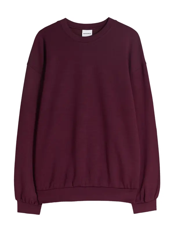 Bershka Bershka Majica  burgund