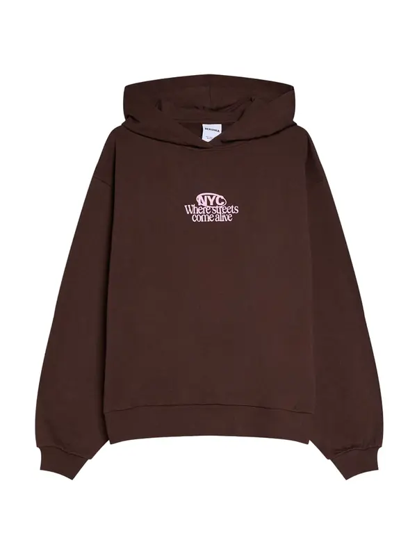 Bershka Bershka Majica  čokolada / pastelno lila