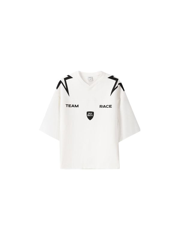 Bershka Bershka Majica  črna / bela