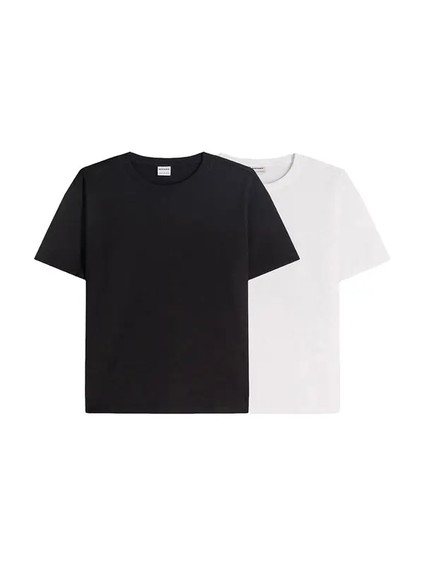 Bershka Bershka Majica  črna / bela
