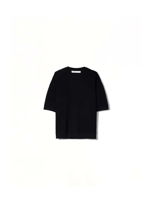 Bershka Bershka Majica  črna