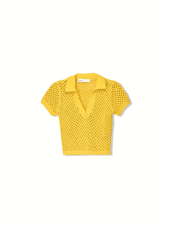 Bershka Bershka Majica  gorčica