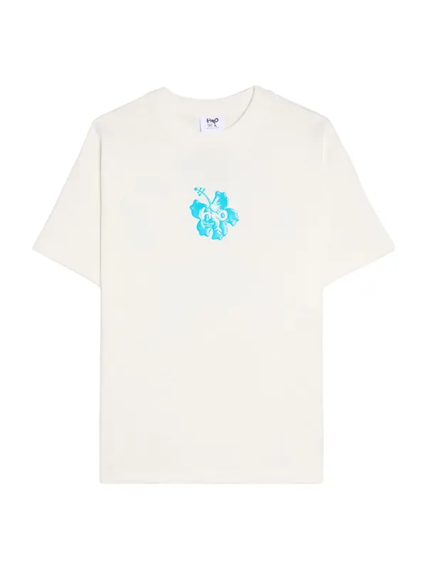 Bershka Bershka Majica 'H2O'  bež / azur / rjava / bela