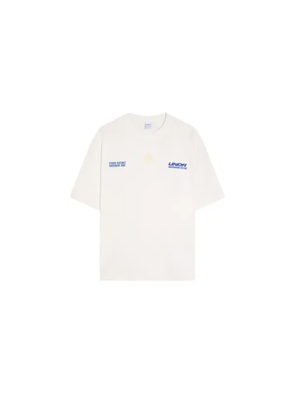 Bershka Bershka Majica  modra / off-bela