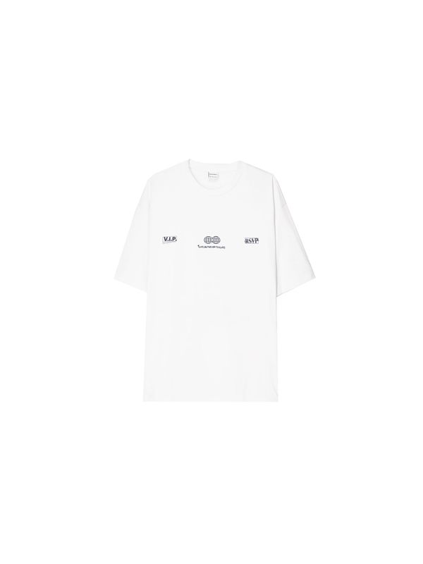 Bershka Bershka Majica  mornarska / bela