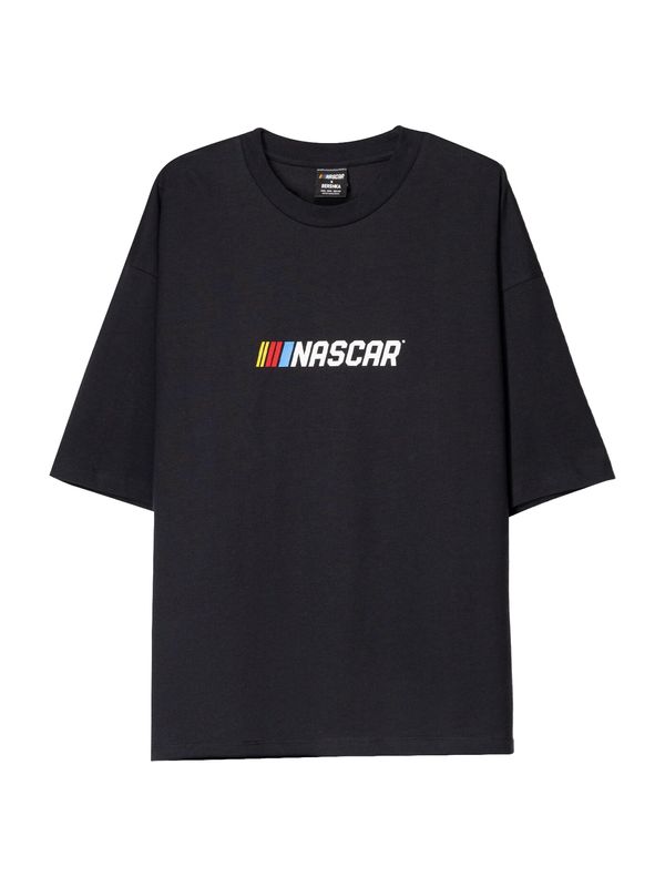 Bershka Bershka Majica  rumena / rdeča / črna / bela