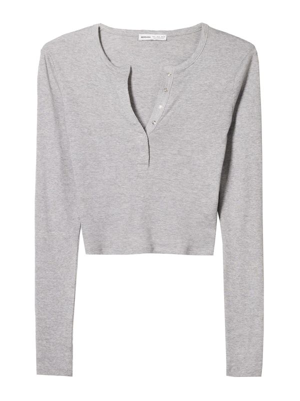 Bershka Bershka Majica  siva