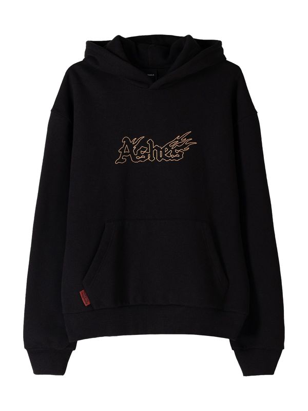 Bershka Bershka Majica  svetlo rjava / melona / črna