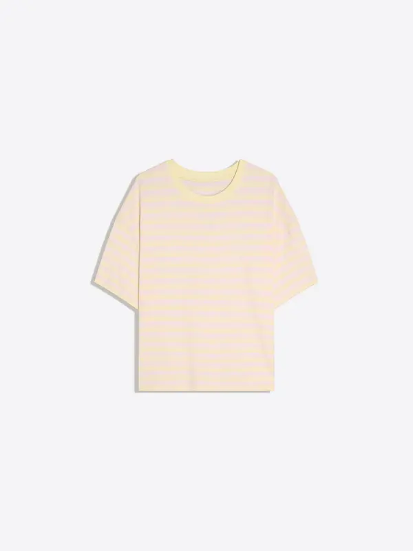 Bershka Bershka Majica  svetlo rumena / svetlo roza