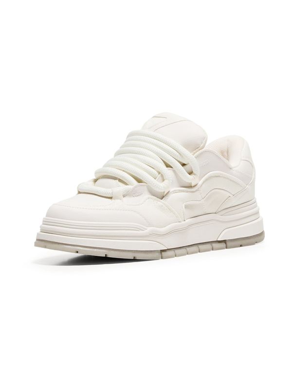 Bershka Bershka Nizke superge  bela