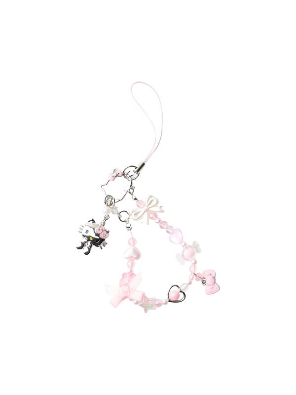 Bershka Bershka Obesek za ključe  roza / srebrna