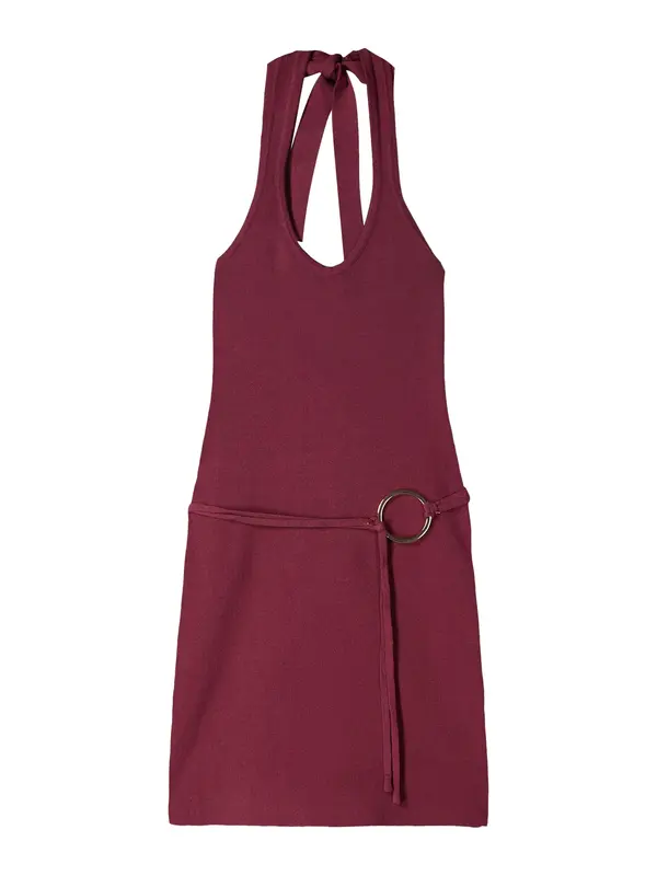 Bershka Bershka Obleka  burgund
