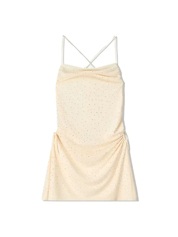 Bershka Bershka Obleka  ecru